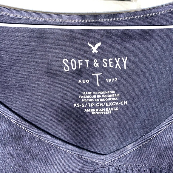 American Eagle Soft Tie Dye Tee - Picture 2 of 4